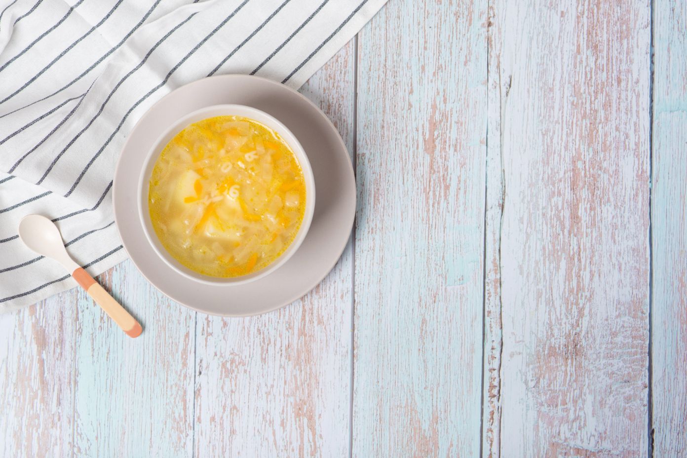 ซุปไข่มักกะโรนี เมนูอาหารเด็ก 1 ขวบ