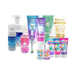 Sky Oral Care ผลิตภัณฑ์ดูแลสุขภาพช่องปาก (สูตรสำหรับเด็ก ผู้ใหญ่ และผู้สูงอายุ)